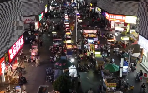 禹州从东商贸到劳动路，看一看“热辣滚烫”的禹州夜经济→