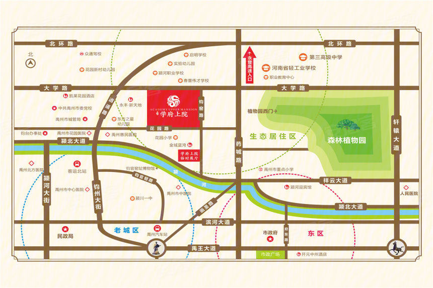 区位图
