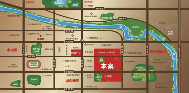 区位图