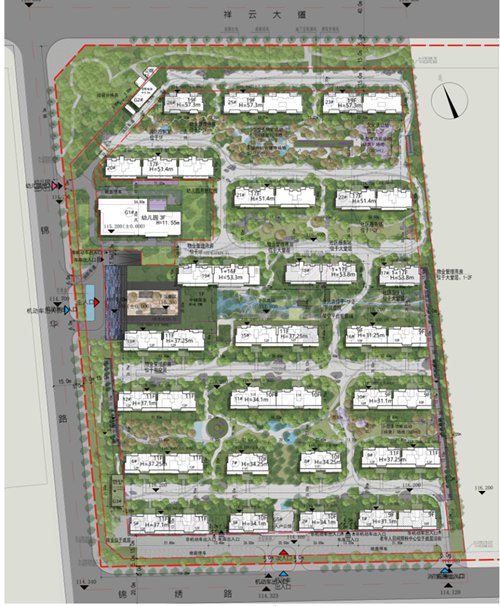 禹州耀润壹号院建设工程及市政景观带设计批前公示