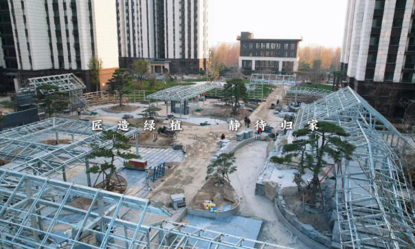 冬日匠心绘就生态画卷